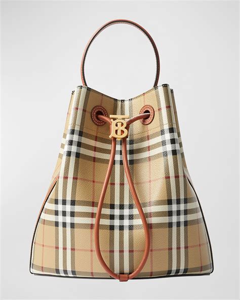 burberry small drawstring backpack|burberry bucket bag.